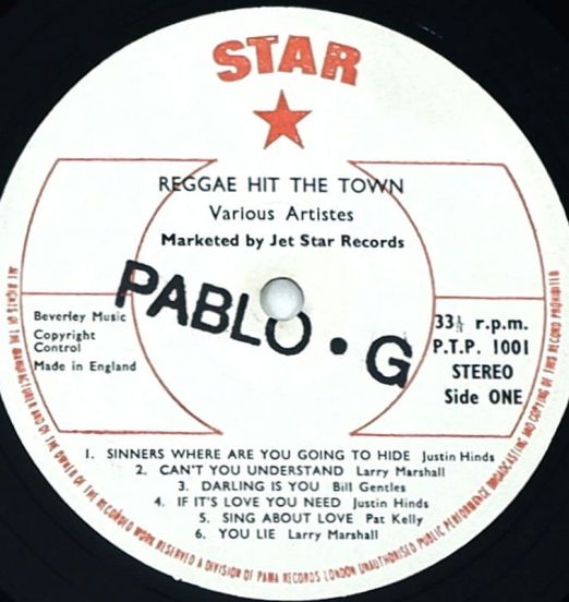 VA-ReggaeHitTheTown-Star(Pama)UKLPLABELA