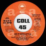 Webster Lewis – Do It With Style b/w Long Version – Epic DJ 7″