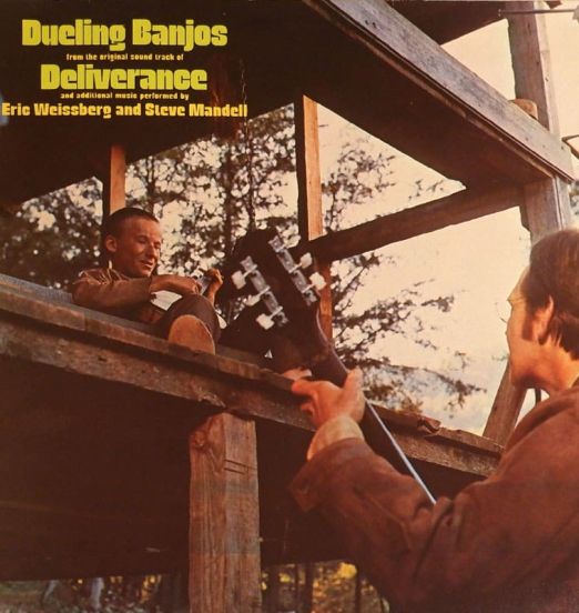 Eric Weissberg And Steve Mandell – Dueling Banjos From The Original Motion Picture Soundtrack Deliverance And Additional Music - Warner Bros LP