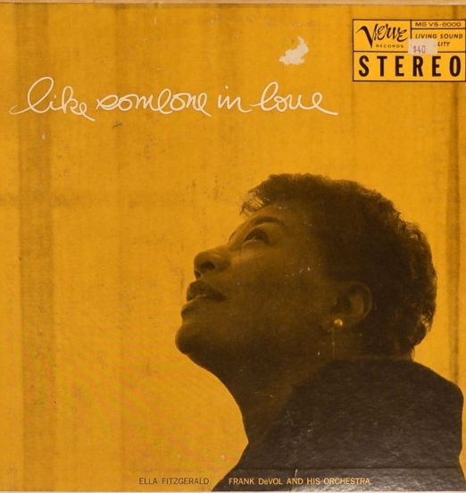 Ella Fitzgerald - Frank De Vol And His Orchestra - Like Someone In Love - Verve LP