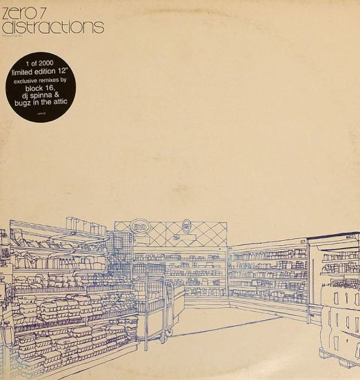Zero 7 - Distractions - Ultimate Dilemma UK 12"