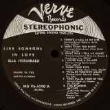 Ella Fitzgerald – Frank De Vol And His Orchestra – Like Someone In Love – Verve LP