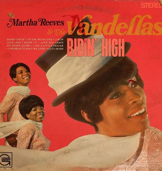 Martha Reeves & The Vandellas - Ridin' High - Gordy LP