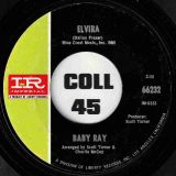 Baby Ray – Elvira b/w Just Because – Imperial 7″
