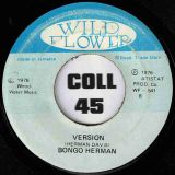 Bongo Herman – To The Bump b/w Version – Wildflower JA 7″