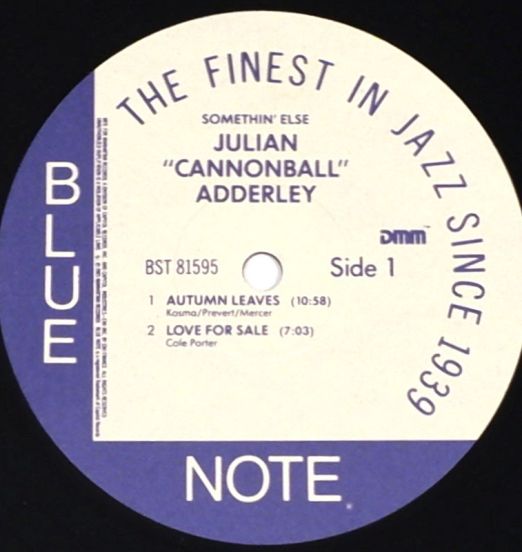CannonballAdderley-Somethin’Else-BlueNoteLPLABELA