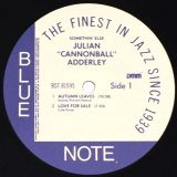 Cannonball Adderley – Somethin’ Else – Blue Note LP