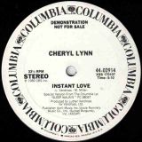 Cheryl Lynn – Instant Love LONG b/w SHORT Version – Columbia DJ 12″