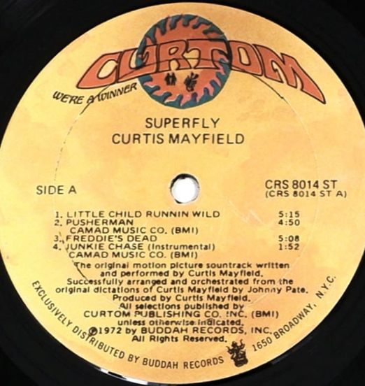 Curtis Mayfield-SuperFly-CurtomLPLABELA01