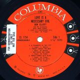 Don Elliott And His Orchestra With Irma Curry – Love Is A Necessary Evil – Columbia DJ LP