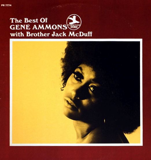 Gene Ammons with Brother Jack McDuff - The Best Of -Prestige LP