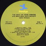 Gene Ammons with Brother Jack McDuff – The Best Of -Prestige LP