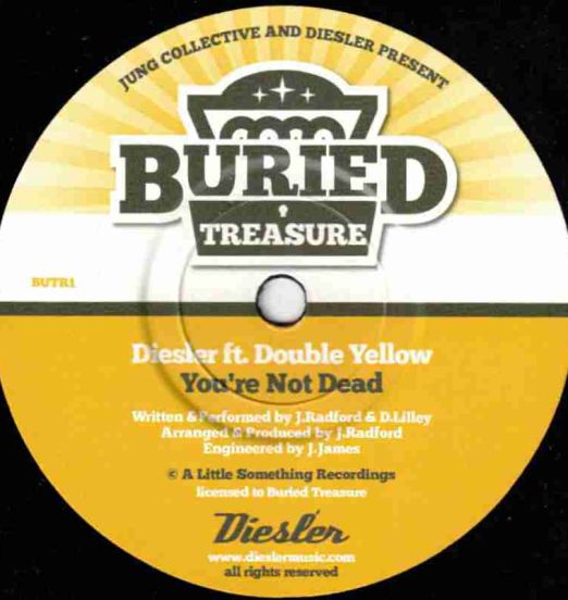 Dieslerfeat.HughTurnerQuartet-You'reNotDead-BuriedTreasureUK45LABELB01