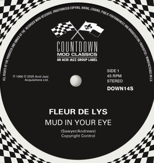 Fleur De Lys - Circles b/w You’ve Got To Earn It - Countdown UK 7"