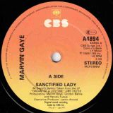 Marvin Gaye – Sanctified Lady b/w Instrumental – CBS UK 7″