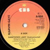 Marvin Gaye – Sanctified Lady b/w Instrumental – CBS UK 7″