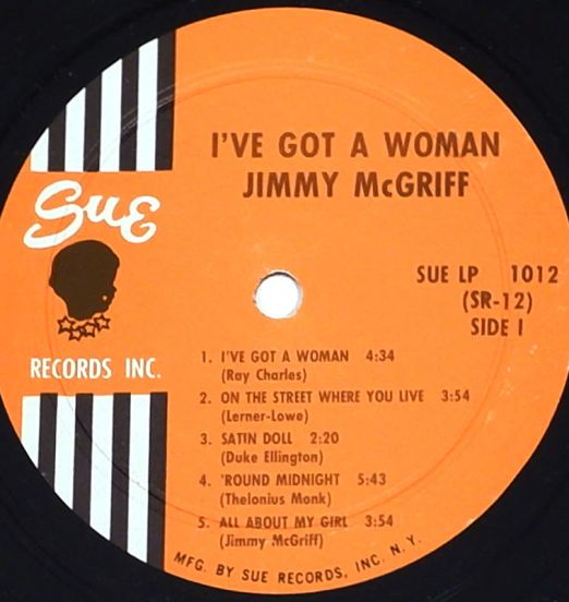 JimmyMcGriff-I'veGotAWoman-SueLPLABELA