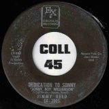 Jimmy Reed – Knockin’ At Your Door b/w Dedication To “Sonny Boy Williamson” – Exodus 7″