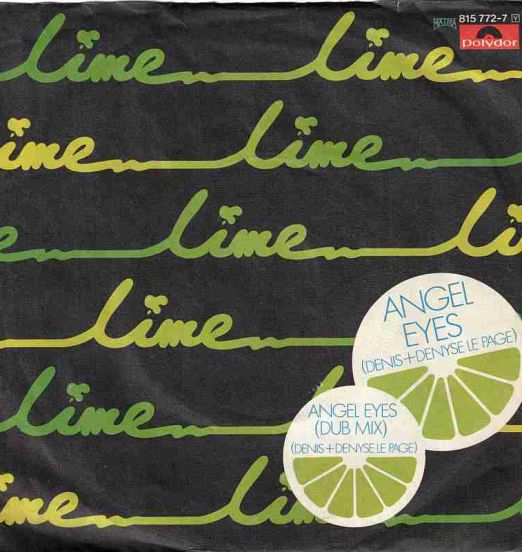 Lime - Angel Eyes b/w Dub Mix - Polydor GER 7"