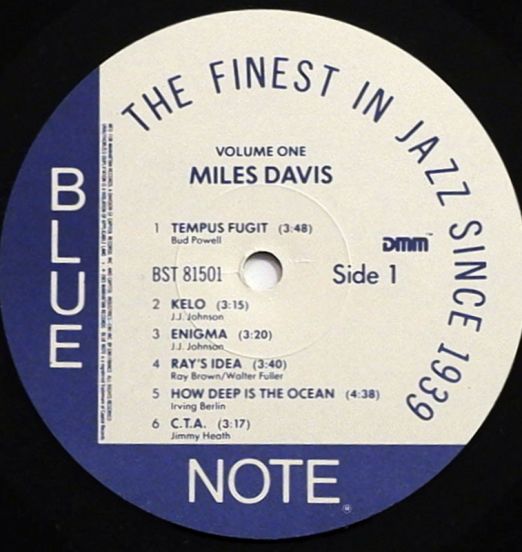 MilesDavis-Volume1-BlueNoteLPMONODMMLABELA01