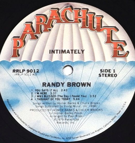 RandyBrown-Intimately-ParachuteLPLABELA