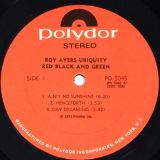Roy Ayers Ubiquity – Red Black & Green – Polydor LP