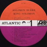 Solomon Burke – King Solomon – Atlantic LP MONO
