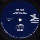 Sonny Stitt with Jack McDuff – Soul Shack – Prestige LP