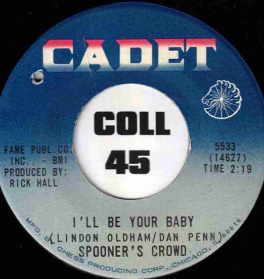 Spooner’sCrowd-I’llBeYourBaby-Cadet45EXJINGLEB01