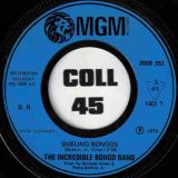 The Incredible Bongo Band – Dueling Bongos b/w Let There Be Drums – Mgm FR 7″