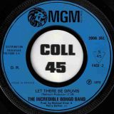 The Incredible Bongo Band – Dueling Bongos b/w Let There Be Drums – Mgm FR 7″