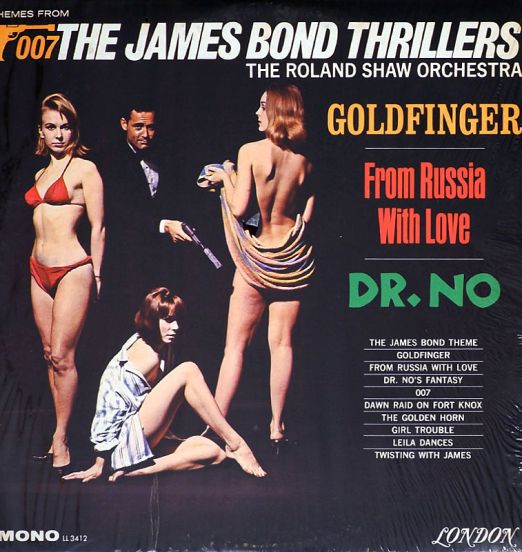 The Roland Shaw Orchestra – Themes From The James Bond Thrillers - London LP