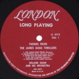 The Roland Shaw Orchestra – Themes From The James Bond Thrillers – London LP