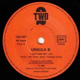 Ursula B. – I Just Love You b/w Version Instrumentale – Musidisc FR 7″