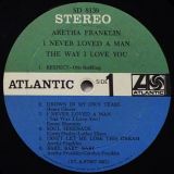 Aretha Franklin – I Never Loved A Man The Way I Love You – Atlantic LP