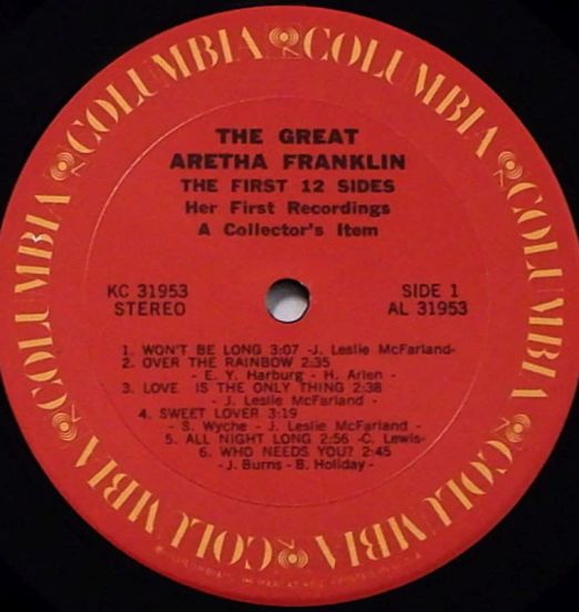 ArethaFranklin-TheFirst12Sides-ColumbiaLPLABELA01