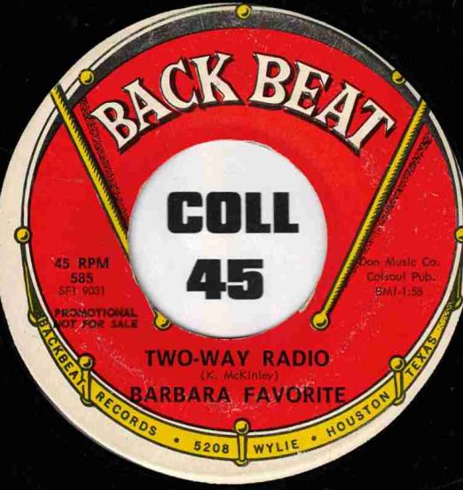 BarbaraFavorite-Two-WayRadio-BackBeatDJ45LABELB01