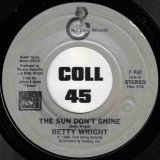 *STORE-STOCK* Betty Wright – The Sun Don’t Shine b/w Music Street – First String 7″