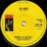 Booker T & The M.G.’s – The Horse b/w Slum Baby – Stax UK 7″