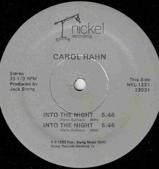 Carol Hahn - Into The Night - Nickel 12"