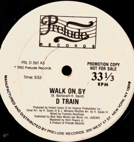 D Train - Walk On By - Prelude DJ 12"