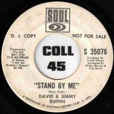 David & Jimmy Ruffin – Stand By Me b/w Same – Soul DJ 7″