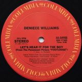 Deniece Williams – Let’s Hear It For The Boy b/w Let’s Hear It For The Boy (Instrumental) – Columbia 12″