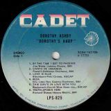 Dorothy Ashby – Dorothy’s Harp – Cadet LP