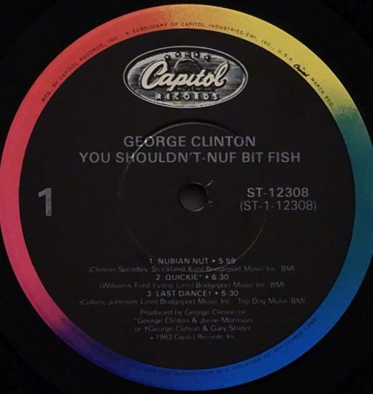 GeorgeClinton-YouShouldn't-NufBitFish-CapitolLPLABELA01