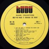 Hank Crawford – Help Me Make It Through The Night – Kudu LP