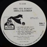 Harold Alexander – Are You Ready? – Flying Dutchman DJ LP