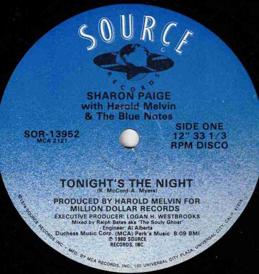Harold Melvin And The Blue Notes - Prayin' b/w Your Love Is Taking Me On A Journey (Extended Version) - Source 12"
