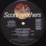 James Brown – Living In America (12″ Extended Dance Mix) – Scotti Bros 12″