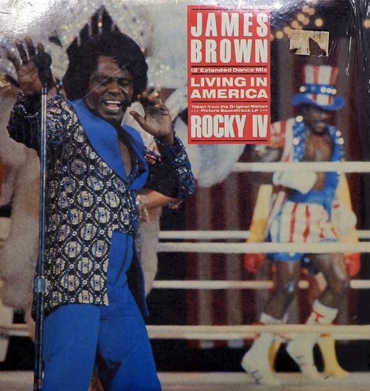 James Brown - Living In America (12" Extended Dance Mix) - Scotti Bros 12"